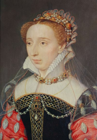 Portret van Anne de Pienne, hofdame van Mary Stuart, c.1560 door François Clouet